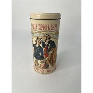 Vintage Old English Perfumed Candles Tin with 5 Candles VERY FRAGRANT